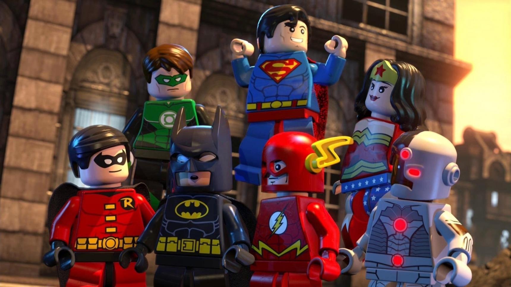 Fondo de pantalla de la película LEGO Batman El Regreso de los Superheroes de DC en CUEVANA3 gratis