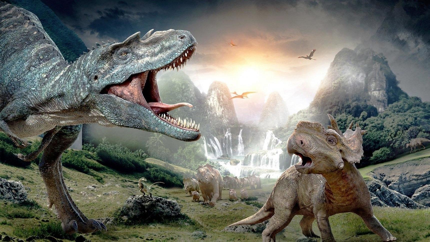 Fondo de pantalla de la película Caminando con dinosaurios en CUEVANA3 gratis