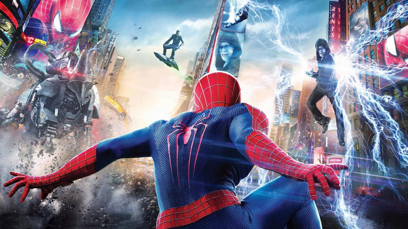 Fondo de pantalla de la película The Amazing Spider-Man 2: El poder de Electro en CUEVANA3 gratis