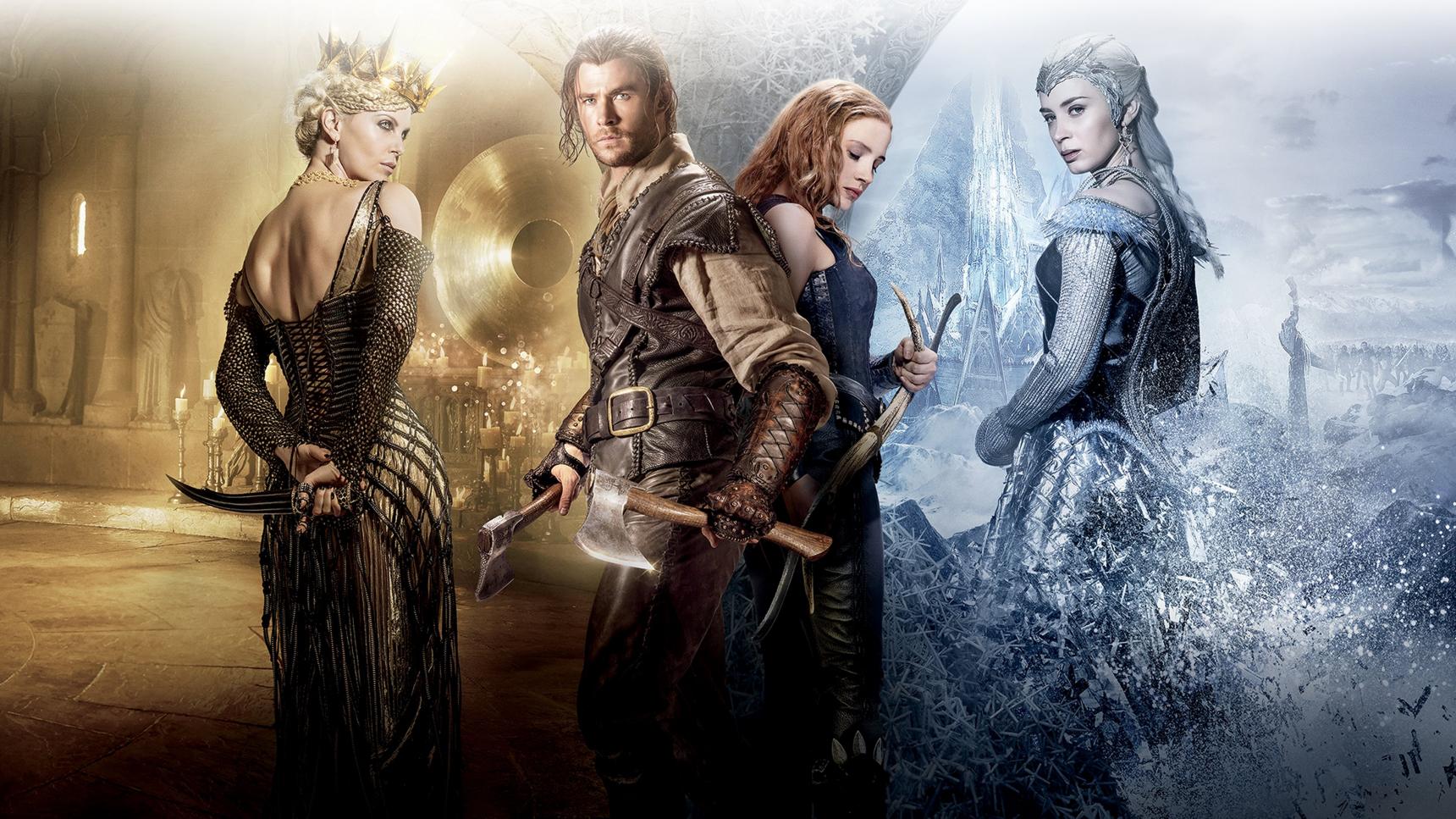 poster de Las crónicas de Blancanieves: El cazador y la reina del hielo