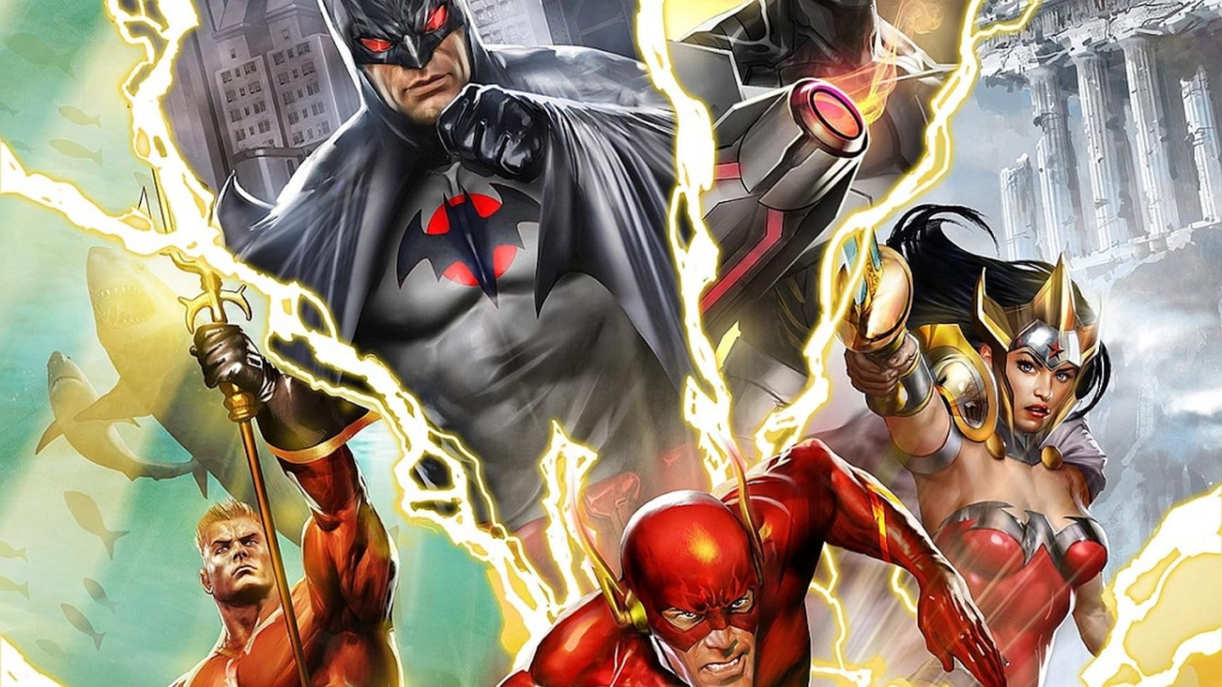 Fondo de pantalla de la película Justice League: The Flashpoint Paradox en CUEVANA3 gratis
