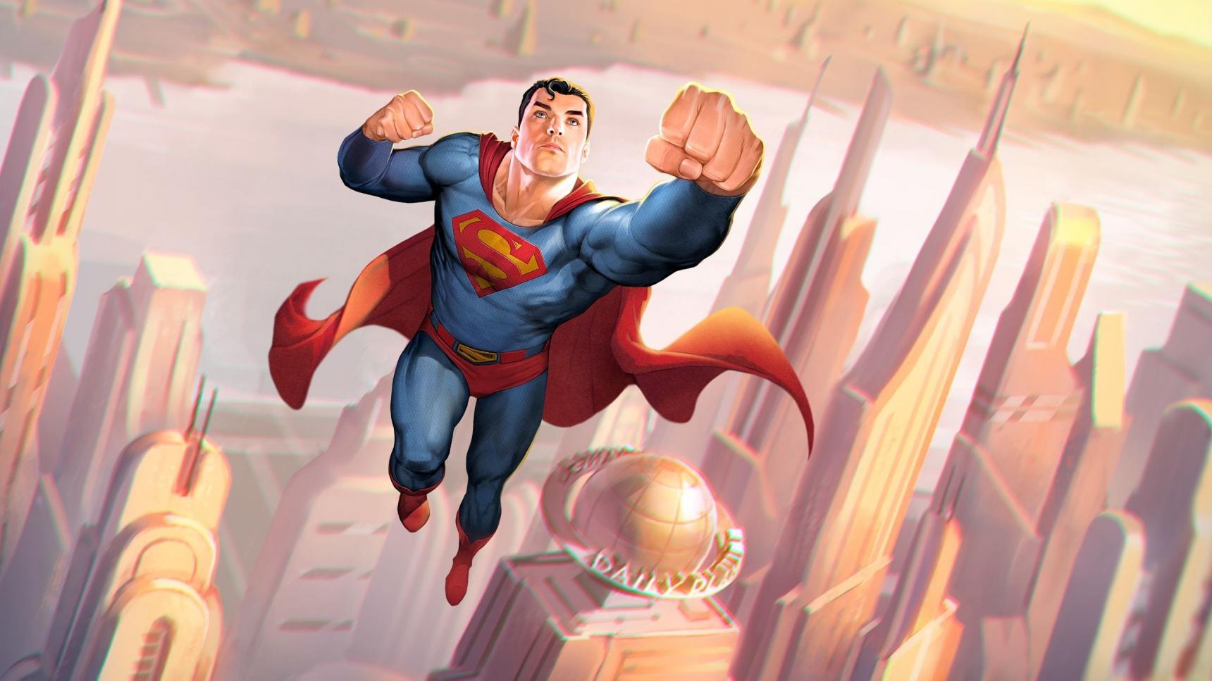Fondo de pantalla de la película Superman: Hombre del Mañana en CUEVANA3 gratis