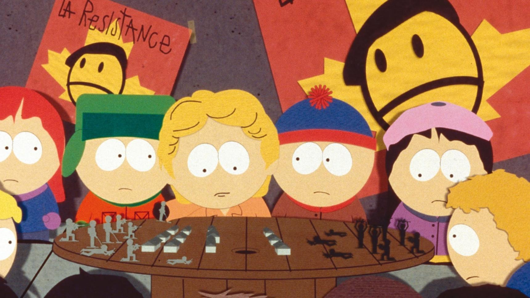 Fondo de pantalla de la película South Park: Más grande, más largo y sin cortes en CUEVANA3 gratis