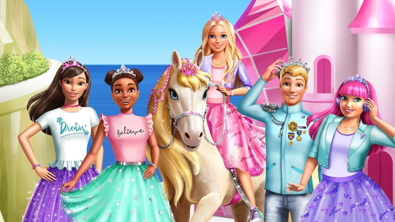 Fondo de pantalla de la película Barbie: Princess Adventure en CUEVANA3 gratis
