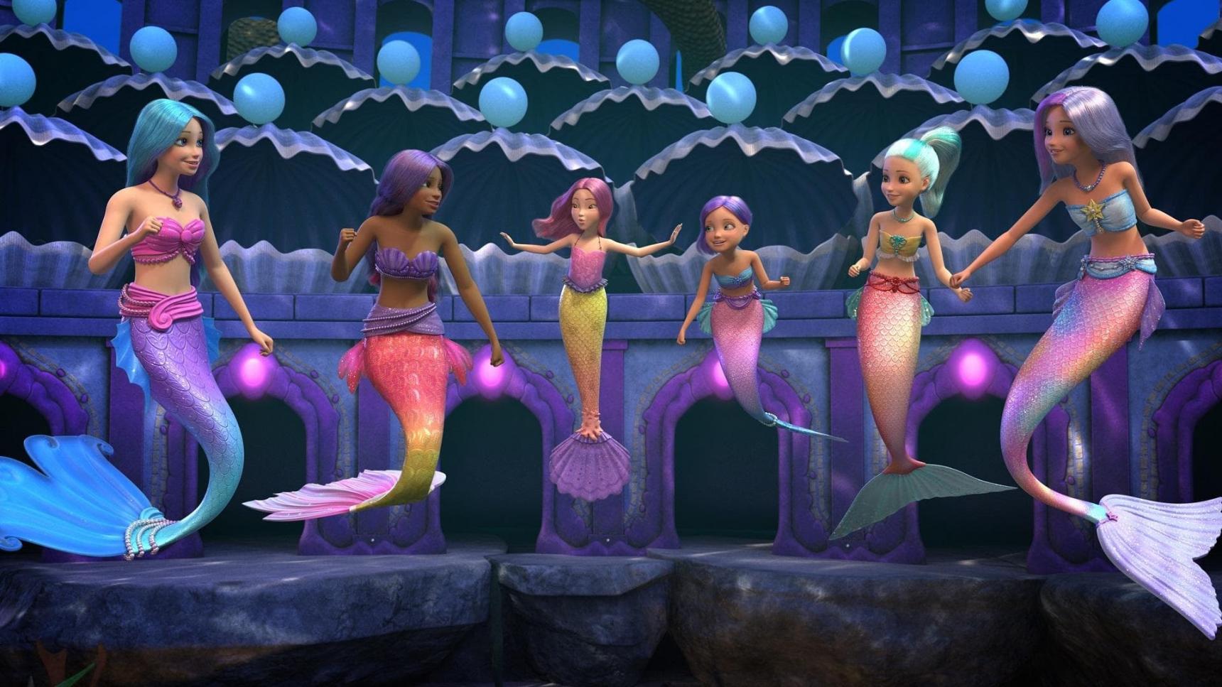 Fondo de pantalla de la película Barbie: poder de sirena en CUEVANA3 gratis