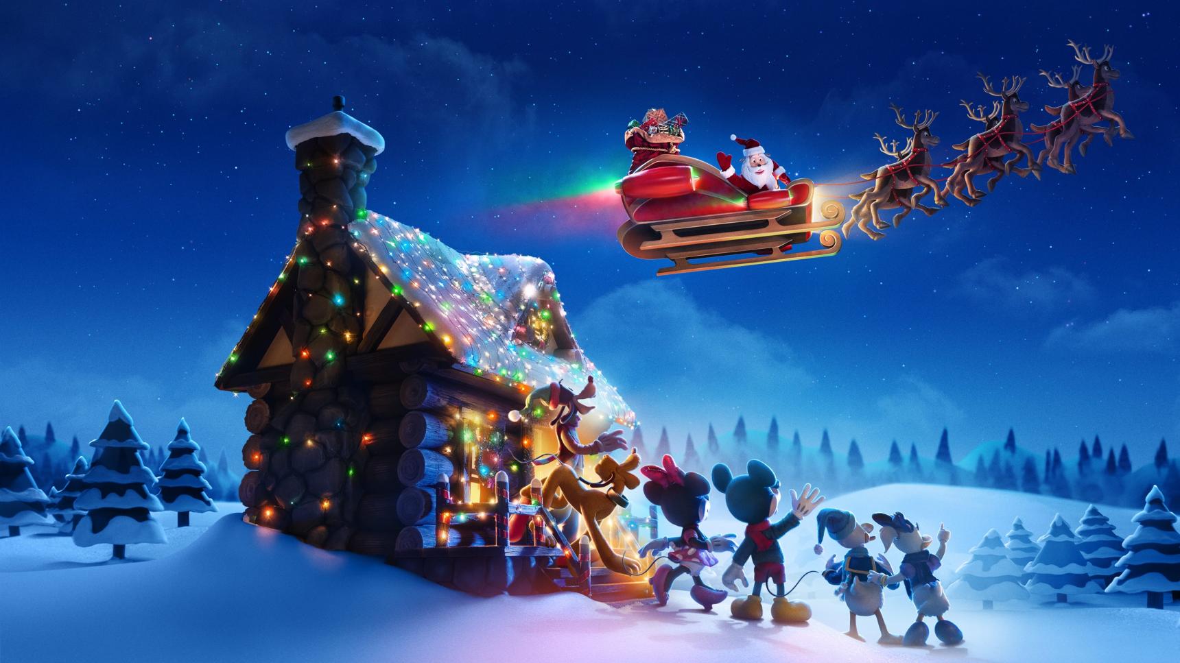 Fondo de pantalla de la película Mickey Saves Christmas en CUEVANA3 gratis