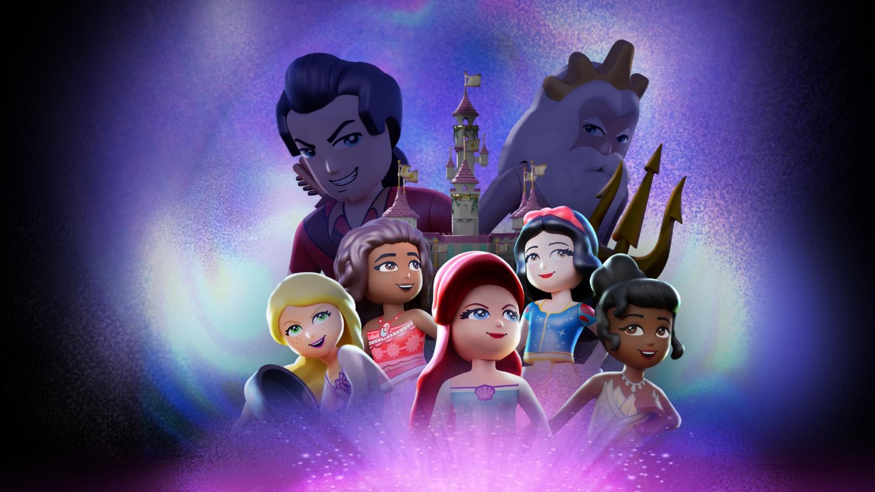 Fondo de pantalla de la película LEGO Disney Princess: Misión castillo en CUEVANA3 gratis