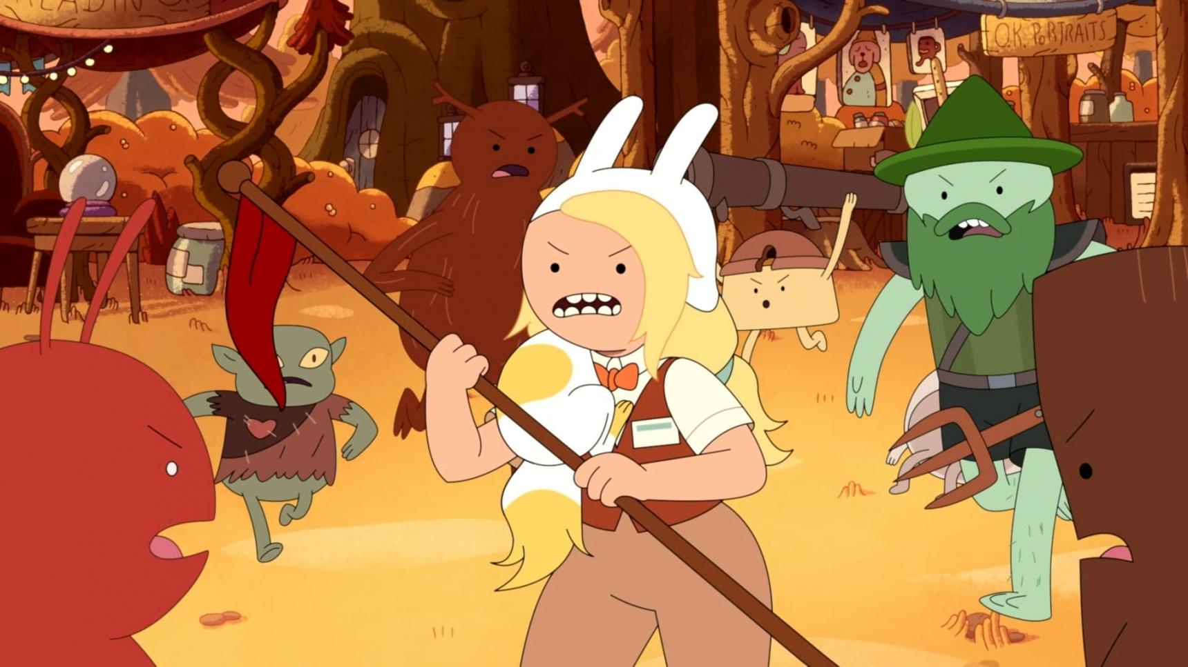 Fondo de pantalla de Adventure Time: Fionna & Cake online
