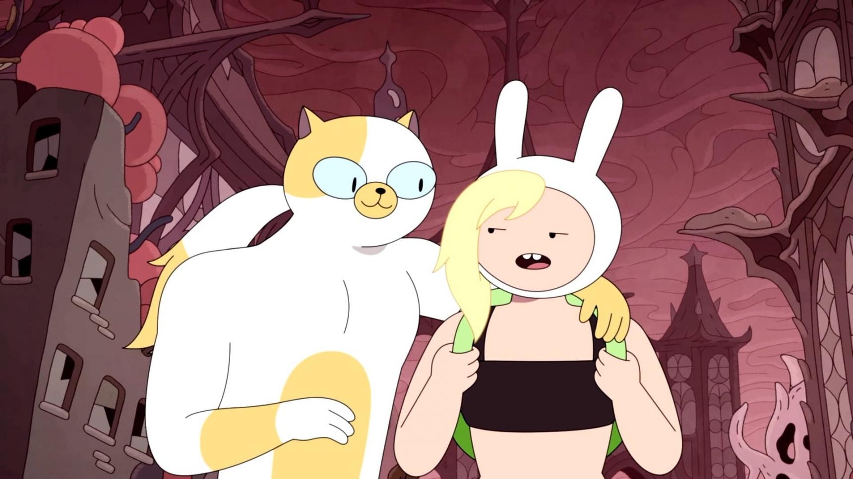 Fondo de pantalla de Adventure Time: Fionna & Cake online
