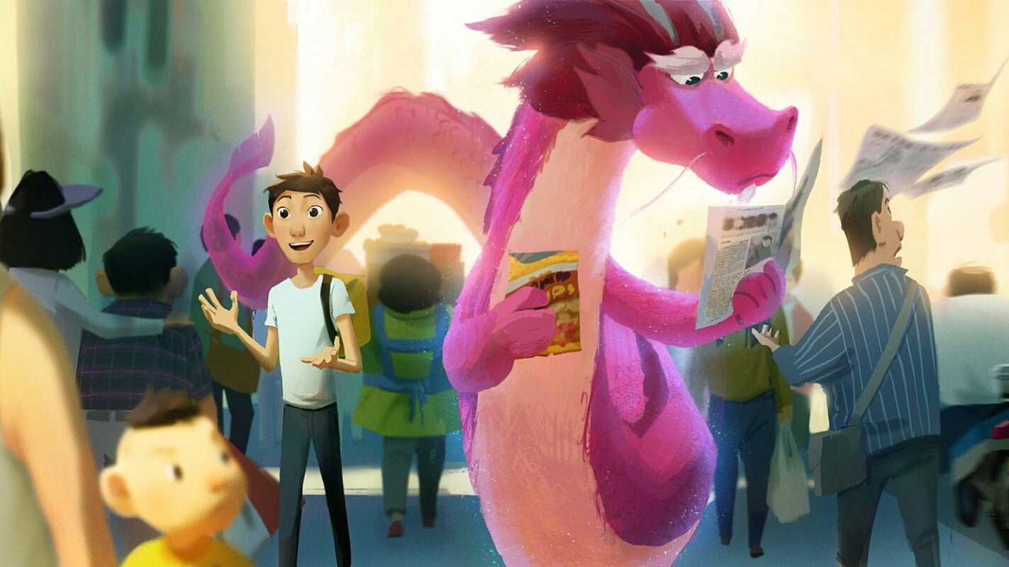 Fondo de pantalla de la película El dragón de los deseos en CUEVANA3 gratis