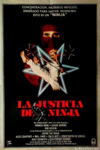 Poster La justicia del ninja